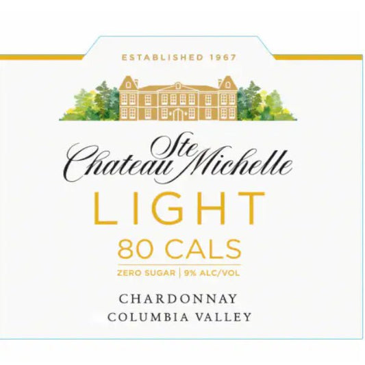Chateau Ste. Michelle Chardonnay Light 750ml - Amsterwine - Wine - Chateau Ste. Michelle