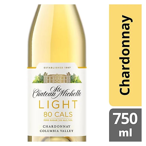 Chateau Ste. Michelle Chardonnay Light 750ml - Amsterwine - Wine - Chateau Ste. Michelle