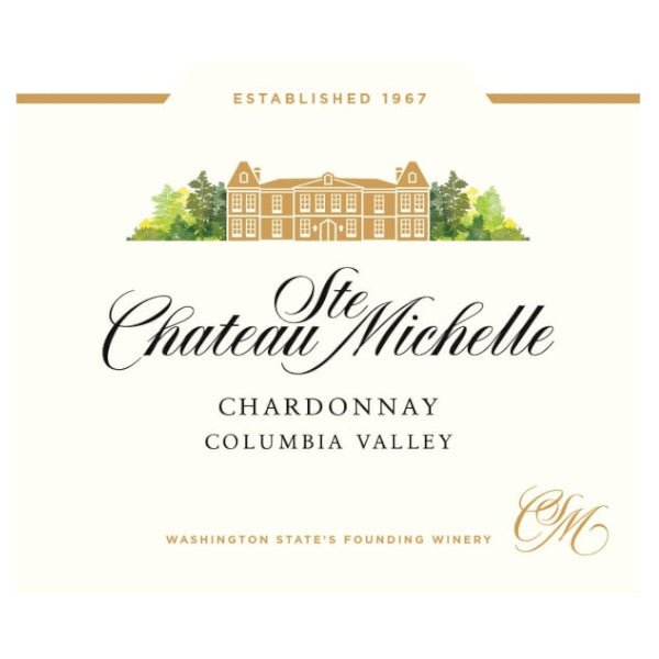Chateau Ste. Michelle Columbia Valley Chardonnay 750ml - Amsterwine - Wine - Chateau Ste. Michelle