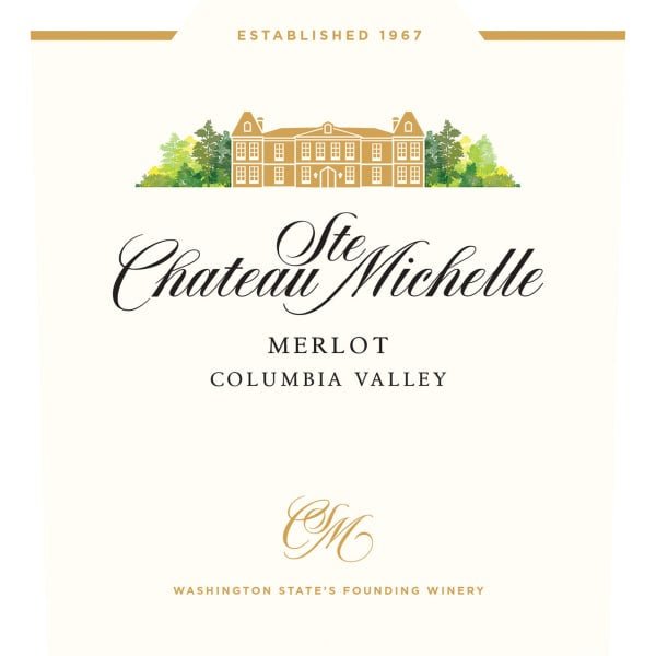 Chateau Ste. Michelle Merlot 750ml - Amsterwine - Wine - Chateau Ste. Michelle