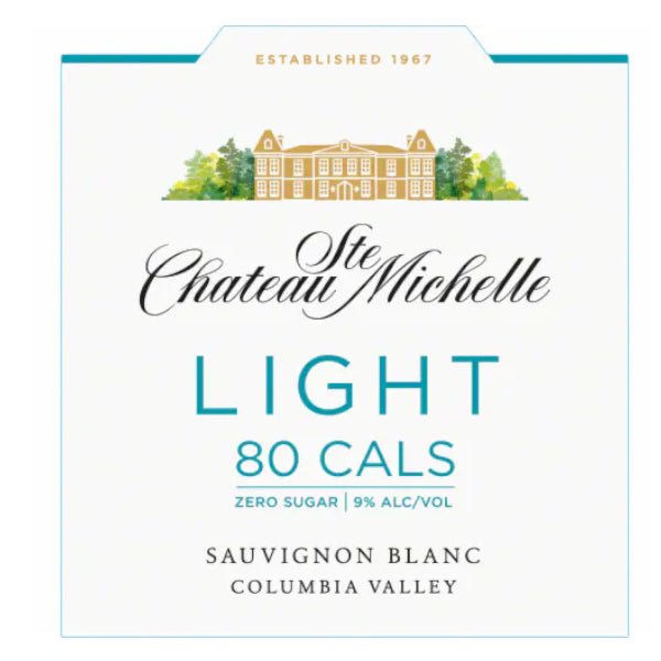 Chateau Ste. Michelle Sauvignon Blanc Light 750ml - Amsterwine - Wine - Chateau Ste. Michelle