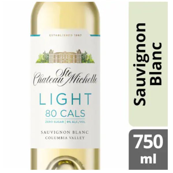 Chateau Ste. Michelle Sauvignon Blanc Light 750ml - Amsterwine - Wine - Chateau Ste. Michelle