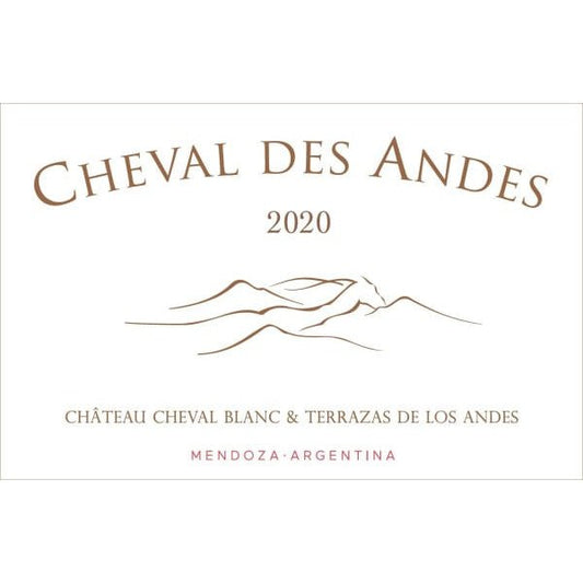 Cheval des Andes 2020 750ml - Amsterwine - Cheval des Andes