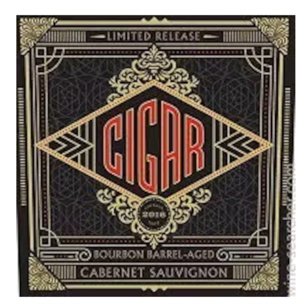 Cigar Cabernet Sauvignon Bourbon Barrel Aged 750ml - Amsterwine - Wine - Cigar