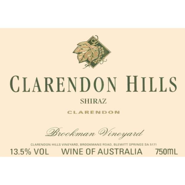 Clarendon Hills Syrah Brookman 2010 750ml - Amsterwine - Wine - Clarendon