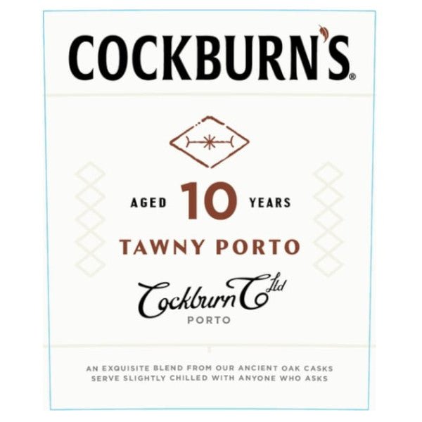 Cockburn's 10 Year Old Tawny Port 750ml - Amsterwine - Wine - Cockburns