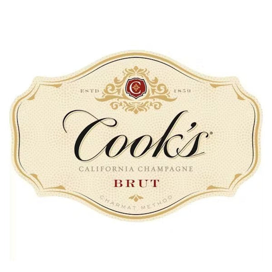 Cook's California Champagne Brut 1.5L - Amsterwine - Wine - Cook's