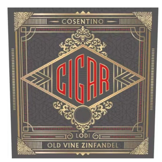 Cosentino Cigar Zin Lodi 750ml - Amsterwine - Wine - Cosentino