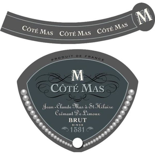 Cote Mas Cremant De Limoux Brut 750ml - Amsterwine - Wine - Cote Mas