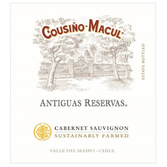Cousino Macul Antiguas Reservas Cabernet Sauvignon 750ml - Amsterwine - Wine - Cousino