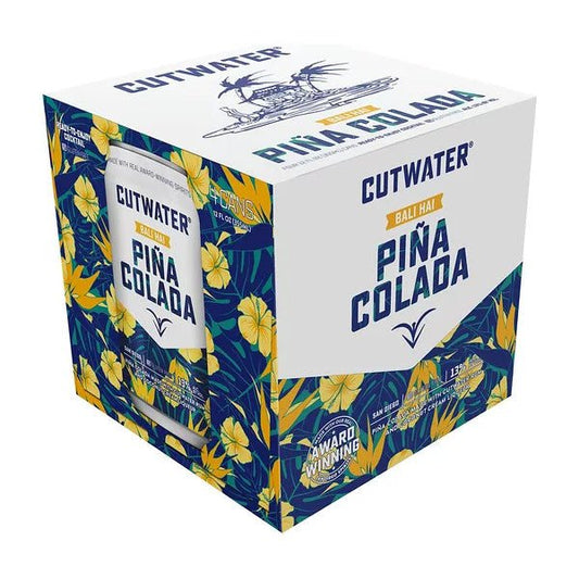 Cutwater Tequila Pina Colada 355ml x 4 Cans - Amsterwine - Spirits - Cutwater