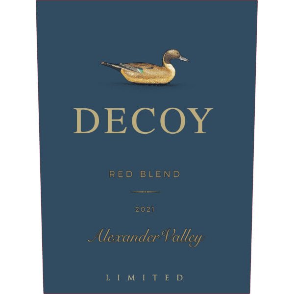 Decoy Red Blend Limited Napa Valley 750ml - Amsterwine - Wine - Decoy