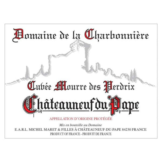 Domaine de la Charbonniere Mourre CDP 750ml - Amsterwine - Wine - Domaine de la Charbonniere