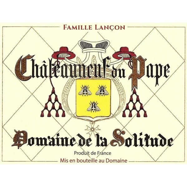 Domaine de la Solitude Chateauneuf-Du-Pape 750ml - Amsterwine - Wine - Domaine de la Solitude