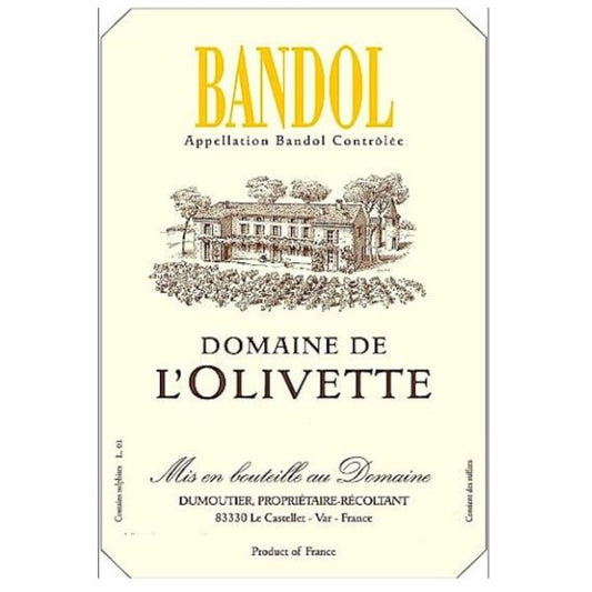 Domaine De L'Olivette Bandol Rose 750ml - Amsterwine - Wine - Domaine De L'Olivette