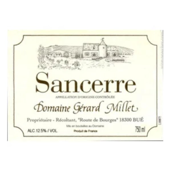 Domaine Gerard Millet Sancerre Blanc 750ml - Amsterwine - Wine - Domaine Gerard Millet