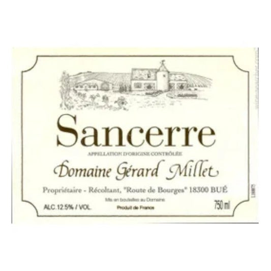 Domaine Gerard Millet Sancerre Blanc 750ml - Amsterwine - Wine - Domaine Gerard Millet