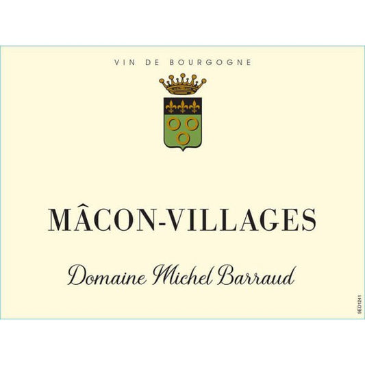 Domaine Michel Barraud Macon Villages 750ml - Amsterwine - Wine - Domaine Michel Barraud