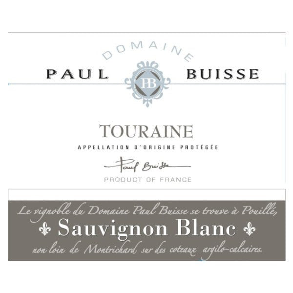 Domaine Paul Buisse Touraine Sauvignon 2022 750ml - Amsterwine - Wine - Domaine Paul Buisse