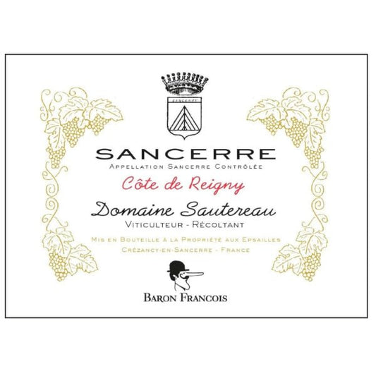 Domaine Sautereau Sancerre Blanc Cote de Reigny 750ml - Amsterwine - Wine - Sautereau
