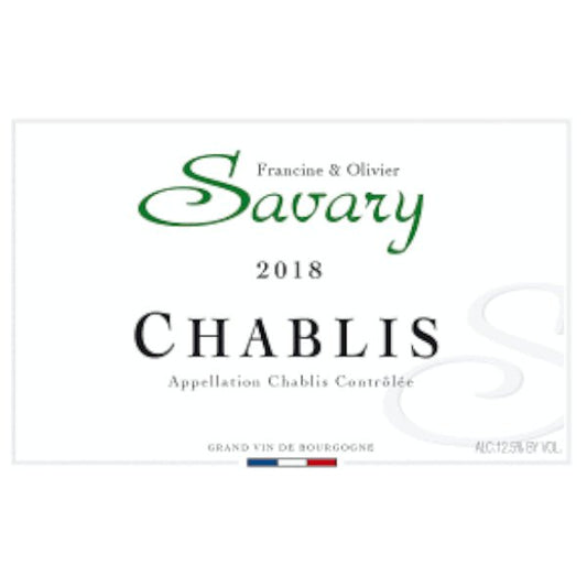 Domaine Savary Chablis 750ml - Amsterwine - Wine - Domaine Savary