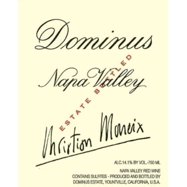 Dominus Estate Bordeaux Blend 750ml - Amsterwine - Wine - Dominus