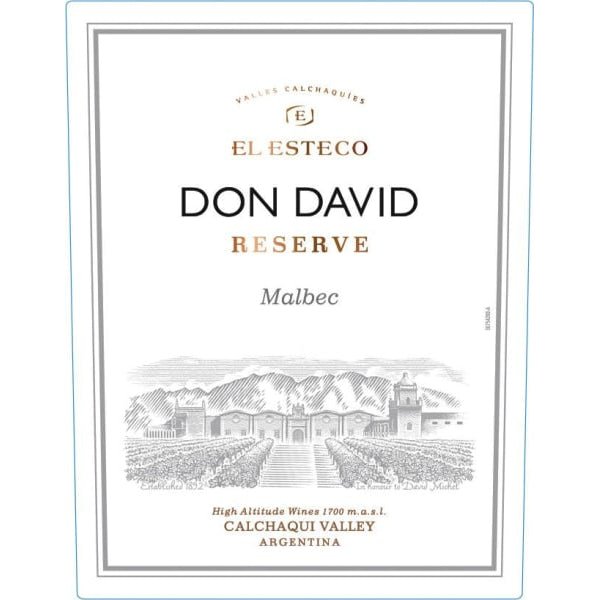 Don David Malbec Reserva 750ml - Amsterwine - Wine - Don David