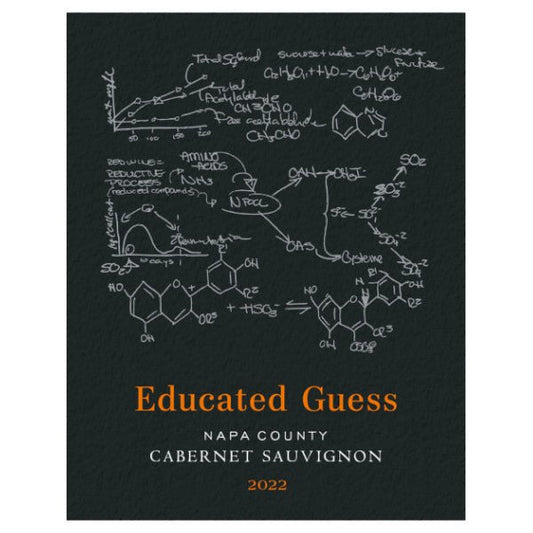 Educated Guess Cabernet Sauvignon Napa Valley 750ml - Amsterwine - Wine - Educated Guess