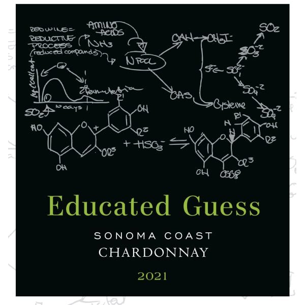 Educated Guess Chardonnay Sonoma 750ml - Amsterwine - Wine - Educated Guess