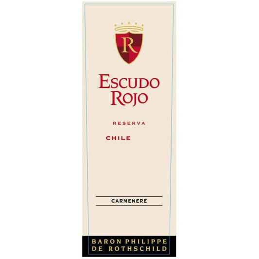 Escudo Rojo Carmenere Reserva 750ml - Amsterwine - Wine - Escudo