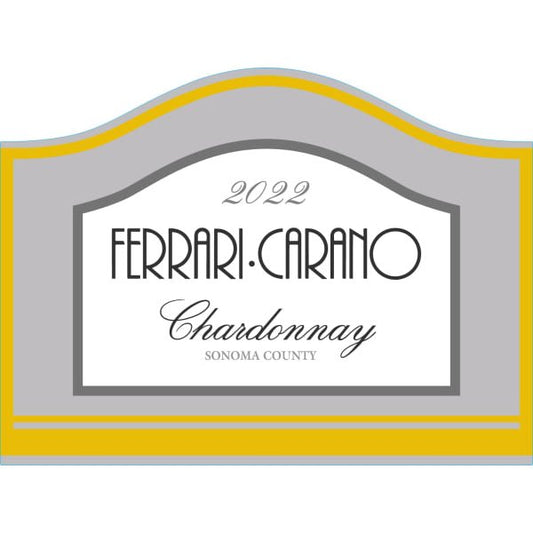 Ferrari Carano Chardonnay Sonoma 750ml - Amsterwine - Wine - Ferrari Carano