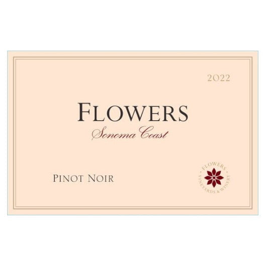 Flowers Pinot Noir Sonoma Coast 750ml - Amsterwine - Wine - Flowers