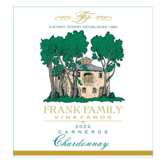 Frank Family Chardonnay Carneros 750ml - Amsterwine - Wine - Frank Family