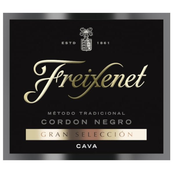 Freixenet Cava Brut Cordon Negro 1.5L - Amsterwine - Wine - Freixenet