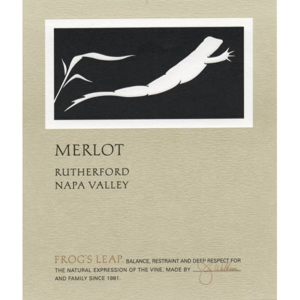 Frog's Leap Merlot Napa 750ml - Amsterwine - Wine - Frog's Leap