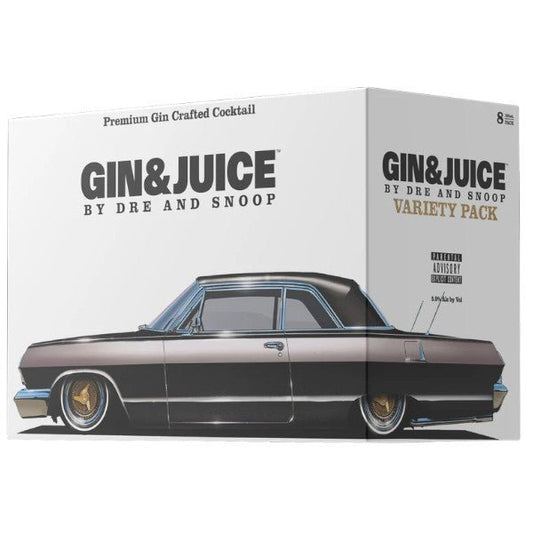 Gin & Juice by Dre & Snoop Variety Pack 355ml x 8 Cans - Amsterwine - Spirits - Dre & Snoop