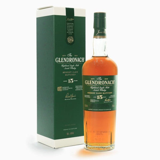 Glendronach Single Malt 15 Year Sherry Cask - Amsterwine - Spirits - Glendronach