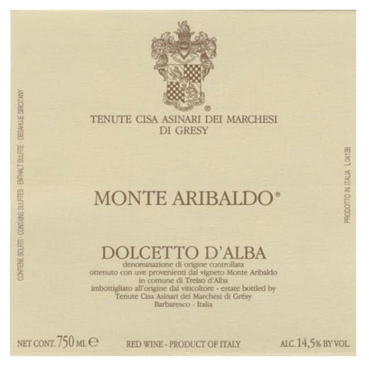 Gresy Dolcetto D'alba Aribaldo 750ml - Amsterwine - Wine - Gresy