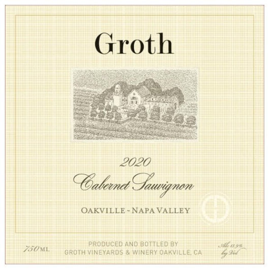 Groth Oakville Cabernet Sauvignon 750ml - Amsterwine - Wine - Groth