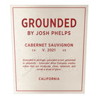 Grounded by Josh Phelps Cabernet Sauvignon 750ml - Amsterwine - Wine - Grounded