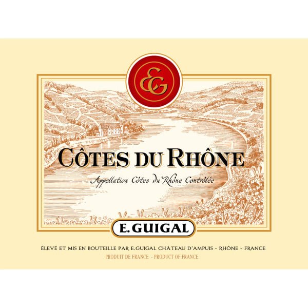 Guigal Cotes du Rhone Rouge 750ml - Amsterwine - Wine - Guigal