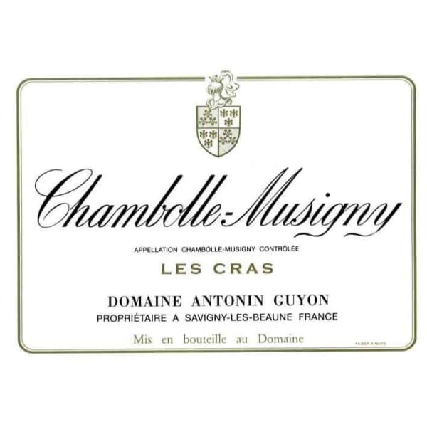 Guyon Chambolle Musigny Village Les Cras 750ml - Amsterwine - Wine - Guyon