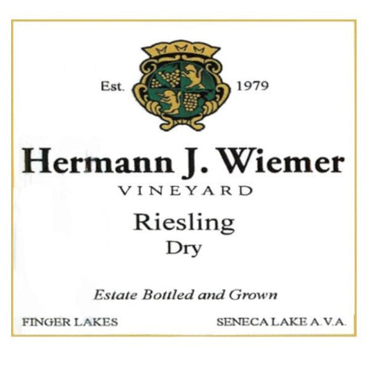 Hermann J. Wiemer Dry Riesling 750ml - Amsterwine - Wine - Hermann J. Wiemer