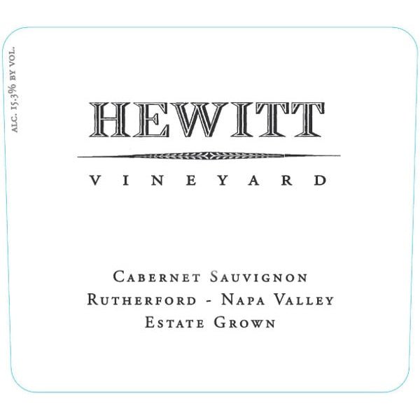 Hewitt Cabernet Sauvignon Napa Rutherford 750ml - Amsterwine - Wine - Hewitt