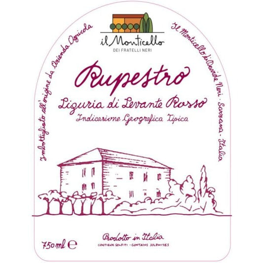 Il Monticello Liguria di Levante Rupestro 750ML - Amsterwine - Wine - Monticello
