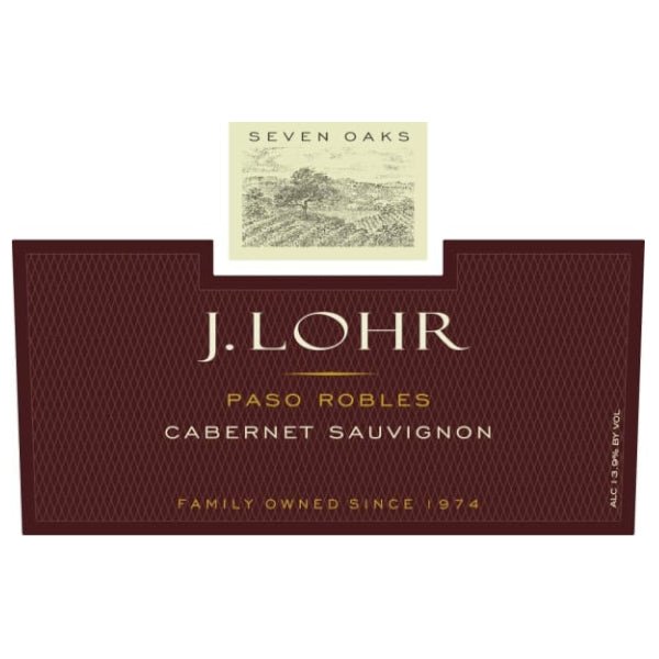 J. Lohr Cabernet Sauvignon Seven Oaks 375ml - Amsterwine - Wine - J. Lohr