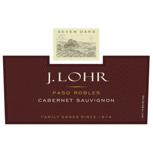 J. Lohr Cabernet Sauvignon Seven Oaks 750ml - Amsterwine - Wine - J. Lohr