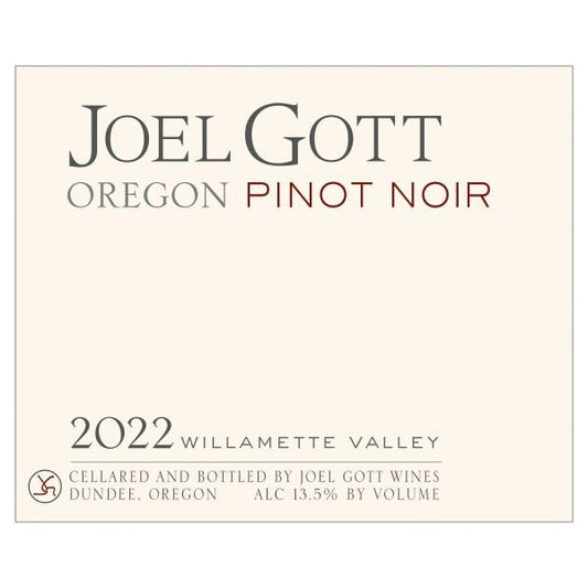 Joel Gott Pinot Noir Willamette Valley 750ml - Amsterwine - Wine - Joel Gott