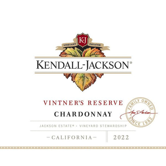 Kendall-Jackson Vintner's Reserve Chardonnay 375ml - Amsterwine - Wine - Kendall Jackson