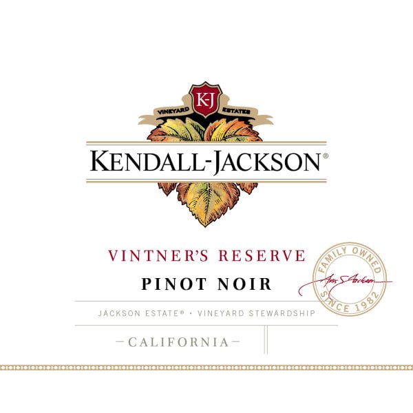 Kendall-Jackson Vintner's Reserve Pinot Noir 750ml - Amsterwine - Wine - Kendall Jackson